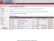 Tablet Screenshot of crashlog.os4depot.net